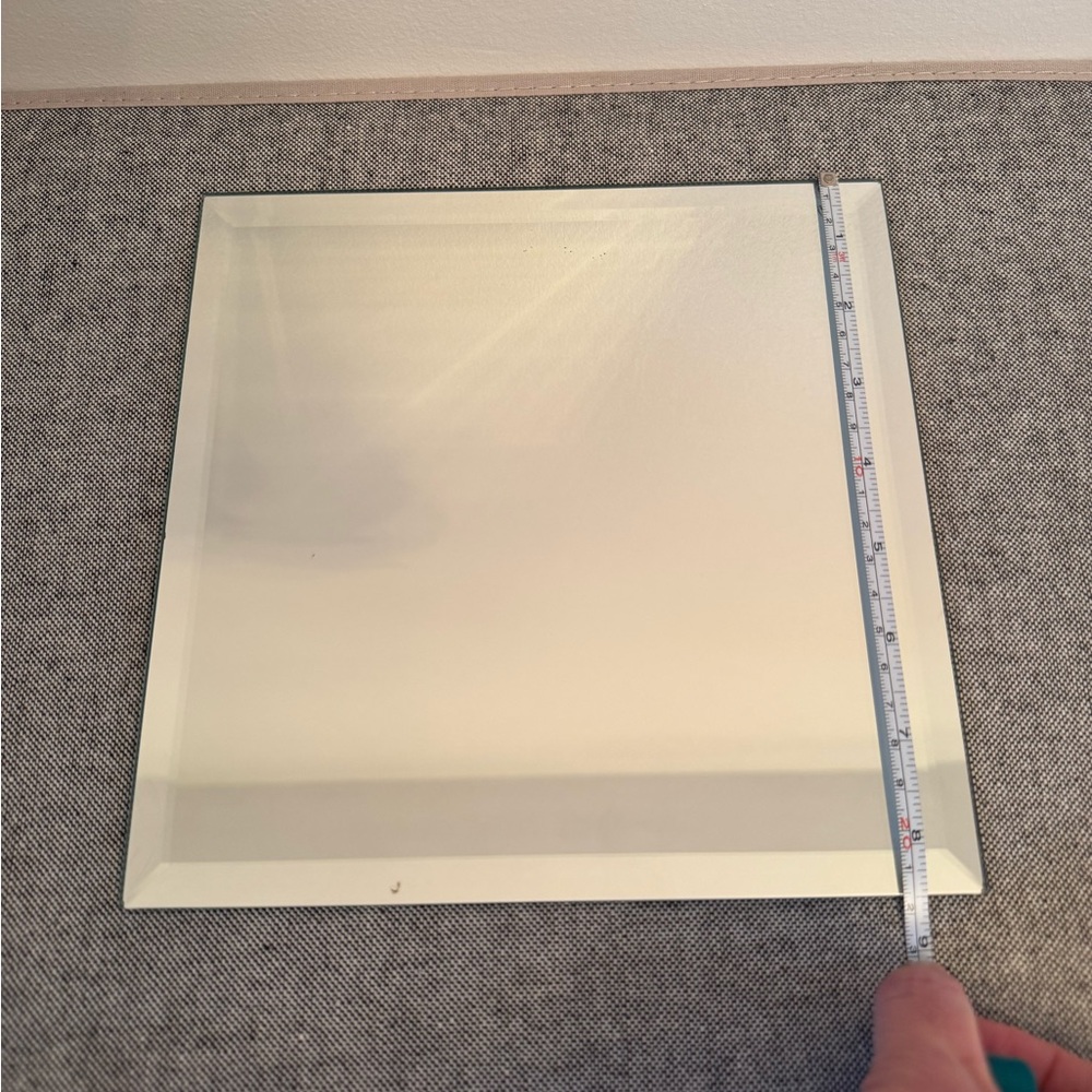 Large Partylite mirror tray 8 1/2 inches